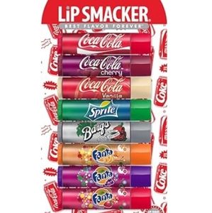 💋 Pack of 8 Lip Smacker CocaCola Flavored Lip Balm